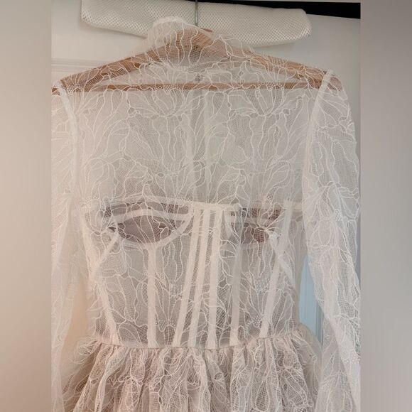 NWOT Maraya Arabella Lace Mini Dress in White
Bronx and Banco - Picture 7 of 16